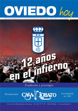 Revista Bimestral De Información General De Oviedo • No. 26 • Junio