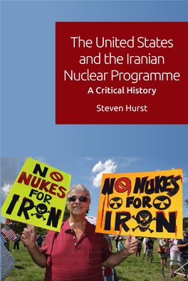 The United States and the Iranian Nuclear Programme