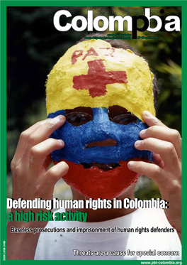 Defending Human Rights in Colombia: a High Risk Activity