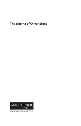 The Cinema of Oliver Stone