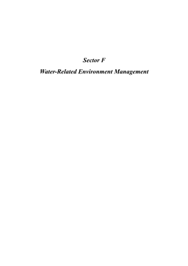 Sector F Water-Related Environment Management