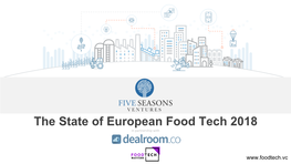 Food Tech FSV V63 Vfoodtechmatters