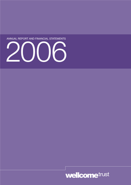 Annual Report and Financial Statements 2006