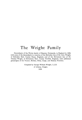 The Wright Family