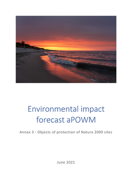 Environmental Impact Forecast Apowm