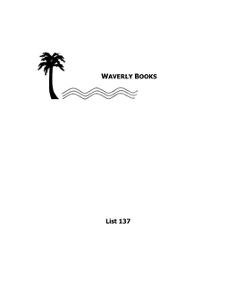 WAVERLY BOOKS List