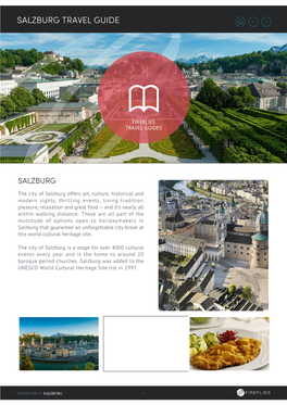 Salzburg Travel Guide