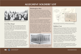 Allegheny Soldiers'