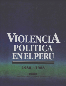 Violencia Politica En El Peru