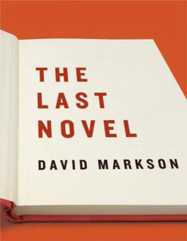 The Last Novel