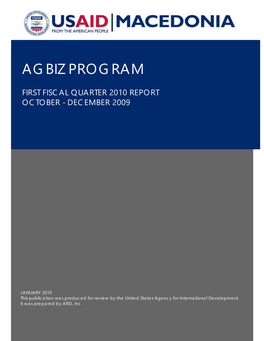 Agbiz Program