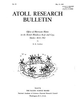 Atoll Research Bulletin