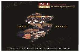 NJWS February 2018 Concert