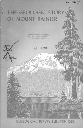 The Geologic Story of Mount Rainier