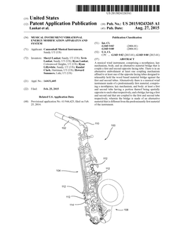 (12) Patent Application Publication (10) Pub. No.: US 2015/0243265 A1 Laukat Et Al