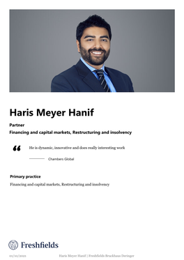 Haris Meyer Hanif