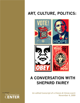 A Conversation with Shepard Fairey