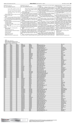 Decreto Nº 60.132, De 7 De Fevereiro De 2014 Decreto