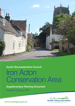 Iron Acton Conservation Area Supplementary Planning Document Adopted January 2013