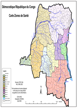 DRC Health Zones