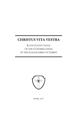 Christus Vita Vestra
