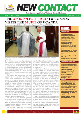 The Apostolic Nuncio to Uganda Visits the Mufti Of