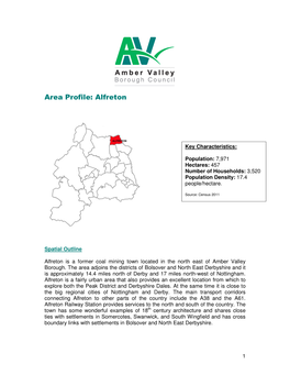 Updated Alfreton Area Profile