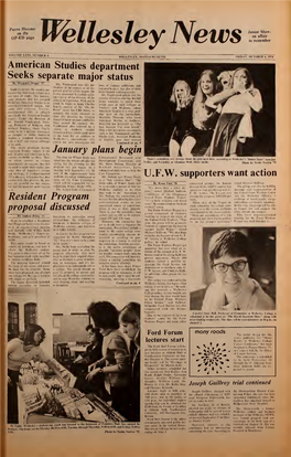 Wellesley News to Remember