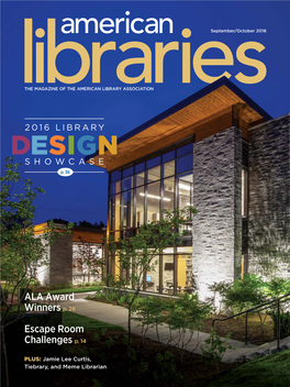 American Libraries | Volume 47 #9/10 | ISSN 0002-9769