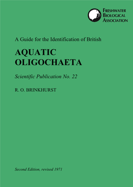 Aquatic Oligochaeta