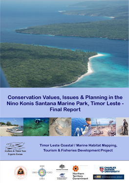 Nino Konis Santana Marine Park, Timor Leste – Final Report