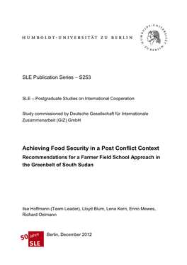 SLE Publication Series – S253