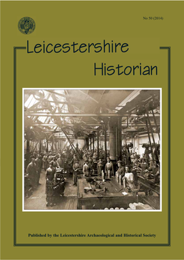 Download the 2014 Leicestershire Historian