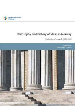 Philosophy and History of Ideas in Norway