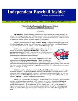 Independent Baseball Insider