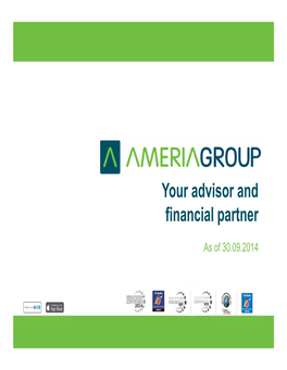 Your Advisor and Financial Partner