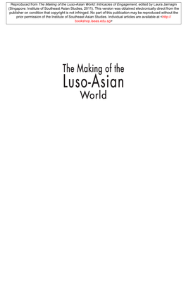 Reproduced from the Making of the Luso-Asian World