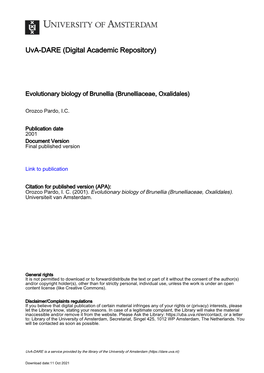 Thesis)) Opengesneden En Bestudeerd Onder De Microscoop