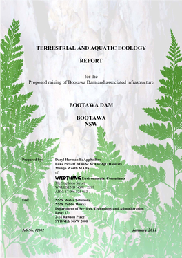 Appendix C Vegetation Transect & Quadrat Data