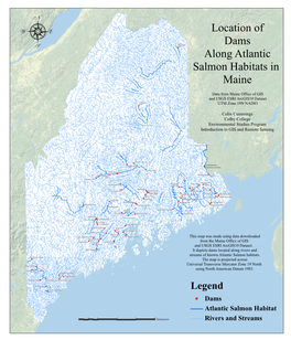 Dams Atlantic Salmon Habitat Rivers and Streams