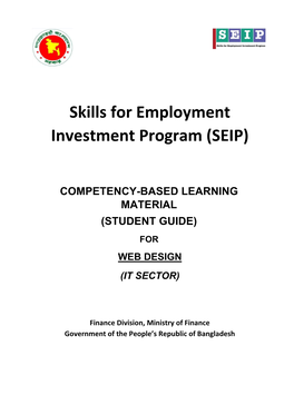 Skills for Employment Investment Program (SEIP)