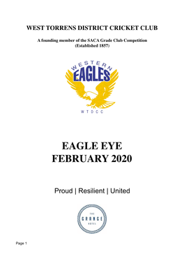 Eagle Eye February 2020