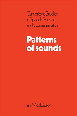 Patterns of Sounds in This Series
