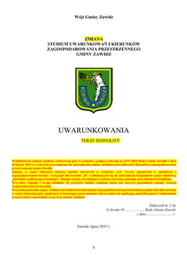 Uwarunkowania