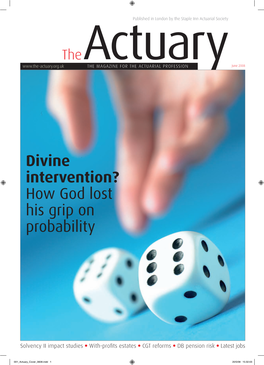 Divine Intervention? How God Lost His Grip on Probability