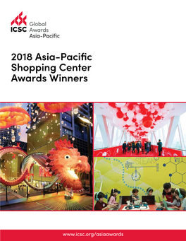 2018 Asia-Pacific Shopping Center Awards Winners