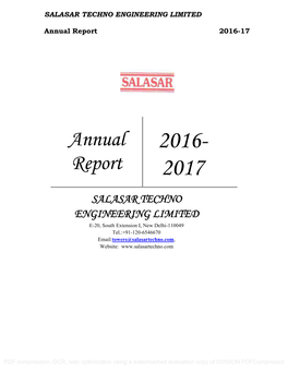 Annual Report 2016-17