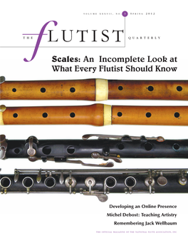 Scales: an Incomplete Look at What Every Flutist Should Know
