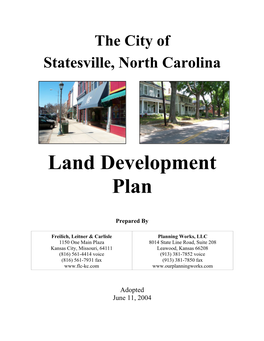 Land Development Plan