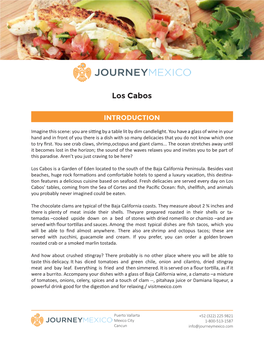 Los Cabos Restaurant Recommendations